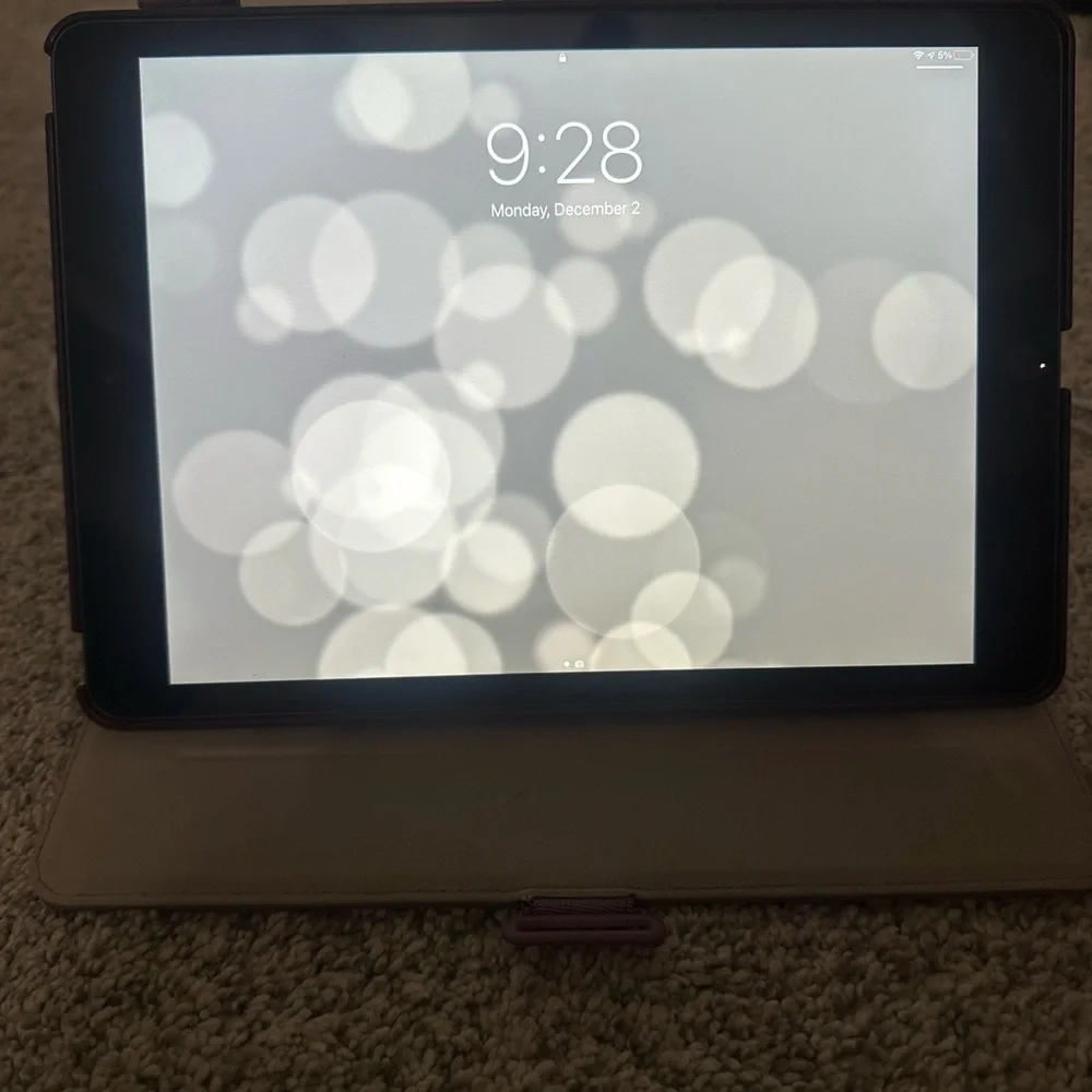 ipad in grey